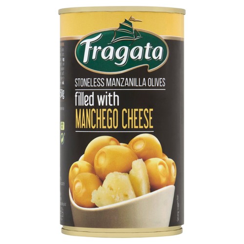 Fragata Stoneless Manzanilla Olives Filled With Manchego (150g)