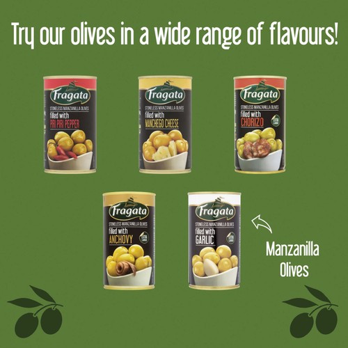 Fragata Stoneless Manzanilla Olives Filled With Manchego (150g) thumbnail 2