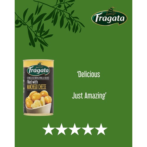 Fragata Stoneless Manzanilla Olives Filled With Manchego (150g) thumbnail 6