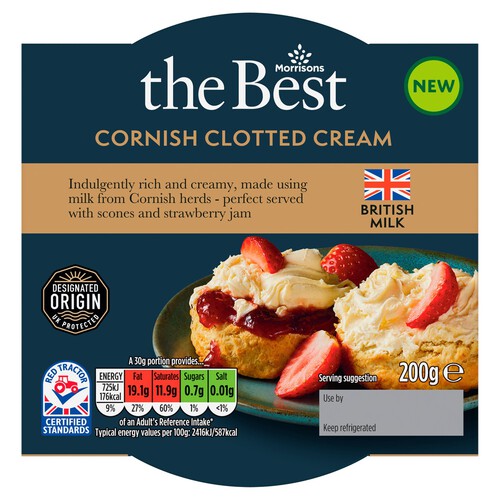Morrisons The Best Cornish Clotted Cream thumbnail 2