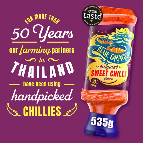 Blue Dragon Original Thai Sweet Chilli Dipping Sauce thumbnail 3