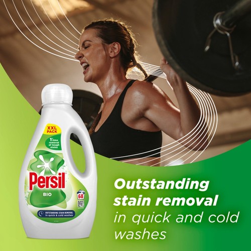 Persil Bio Liquid Laundry Washing Detergent 68 Washes thumbnail 3