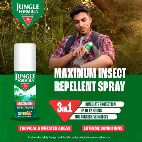 Jungle Formula Max Insect Repellent Roll On 50ml thumbnail 2