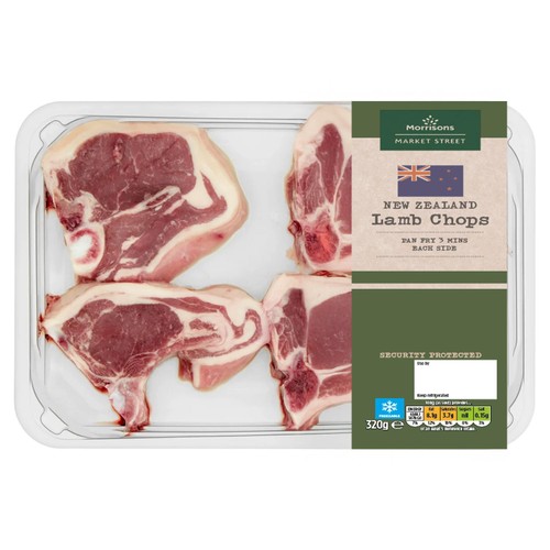Morrisons British Lamb Chops 320g