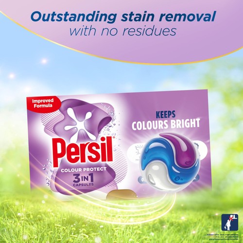 Persil Colour 3 in 1 Laundry Washing Detergent Capsules 36 Washes thumbnail 2