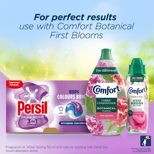 Persil Colour 3 in 1 Laundry Washing Detergent Capsules 36 Washes thumbnail 5