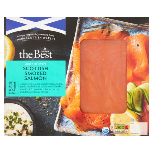 Morrisons The Best Mild Smoked Scottish Salmon 100g