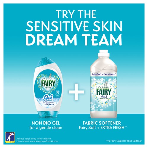 Fairy Non-Bio Washing Liquid Gel 42 Washes  thumbnail 3