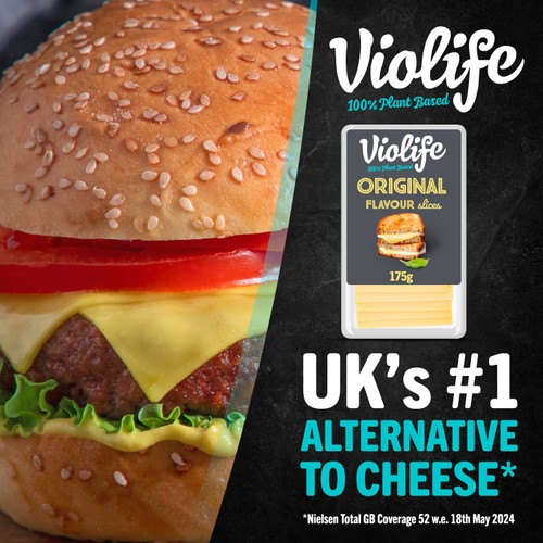 Violife Original Slices Vegan Cheese Alternative 175g thumbnail 6