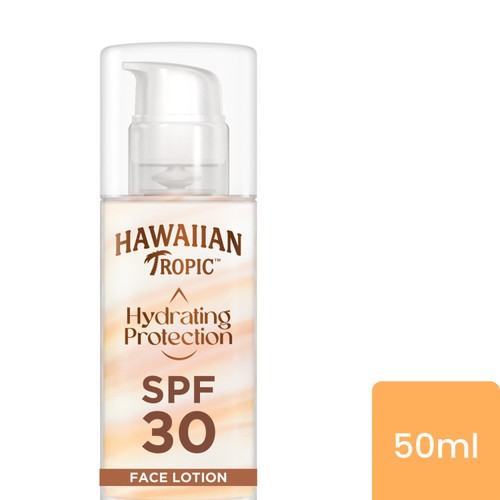 Hawaiian Tropic Silk Hydration Protective Sun Lotion Face Spf 30