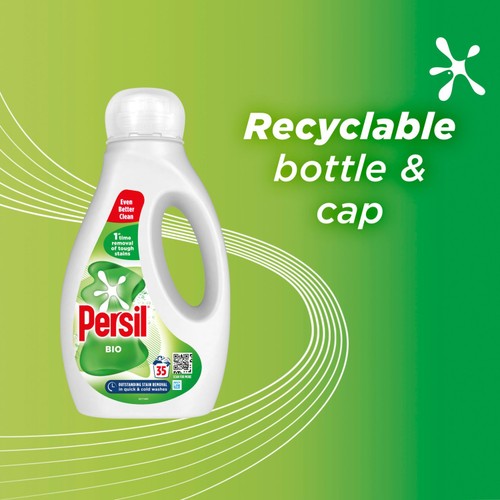 Persil Bio Liquid Laundry Washing Detergent 35 Washes thumbnail 4