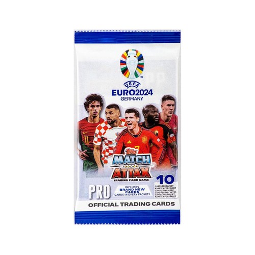 Topps EURO 2024 Match Attax Premium Pack (10 Cards)