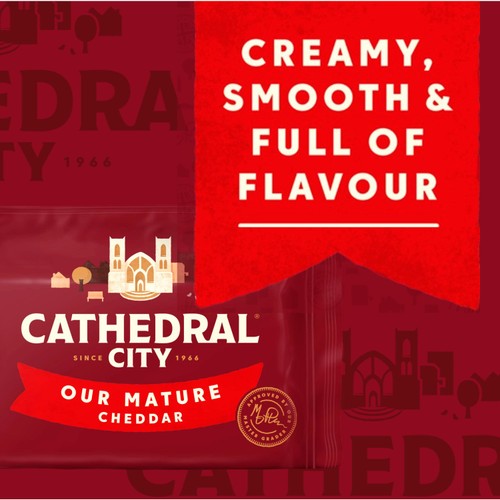 Cathedral City Mature Cheddar Cheese 700g thumbnail 2