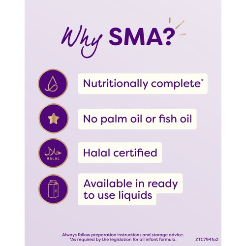 SMA First Infant Milk From Birth 6x200ml thumbnail 2