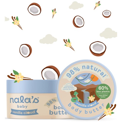 Nala's Baby Body Butter Vanilla Cloud  thumbnail 2