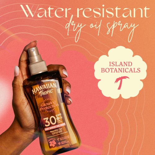 Hawaiian Tropic Protective Dry Oil Spray SPF 30  thumbnail 5