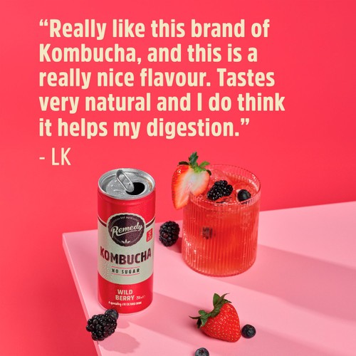 Remedy Kombucha Wild Berry  thumbnail 4