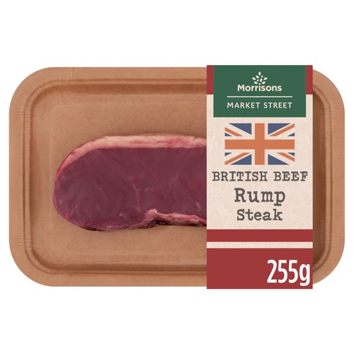 Morrisons British Beef Rump Steak 255g