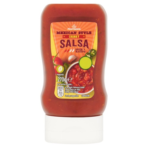 Morrisons Mexican Style Chunky Squeezy Salsa 270g