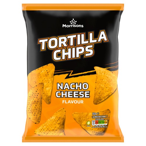 Morrisons Tortillas Nacho Cheese 