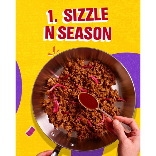 Old El Paso Mexican Street Vibes Smoky & Sweet Barbacoa Soft Taco Kit 255g thumbnail 2