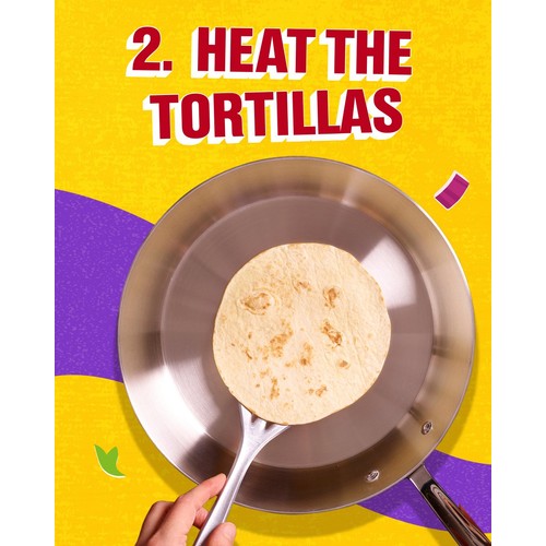 Old El Paso Mexican Street Vibes Smoky & Sweet Barbacoa Soft Taco Kit 255g thumbnail 3