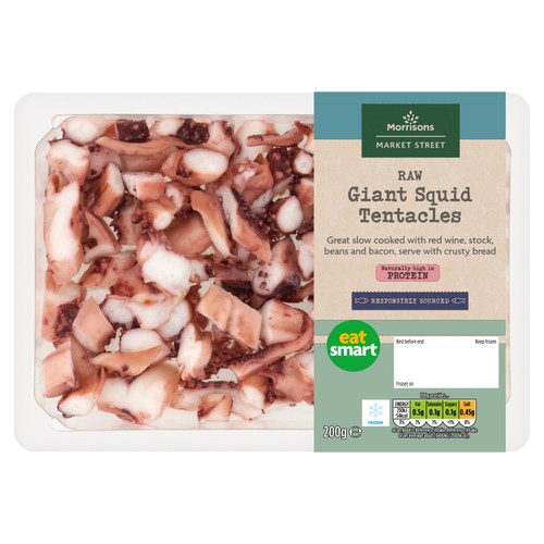 Morrisons Raw Giant Squid Tentacles  thumbnail 2
