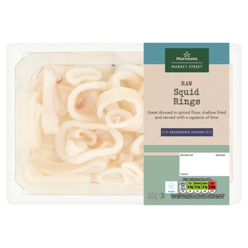 Morrisons Raw Squid Rings  thumbnail 2