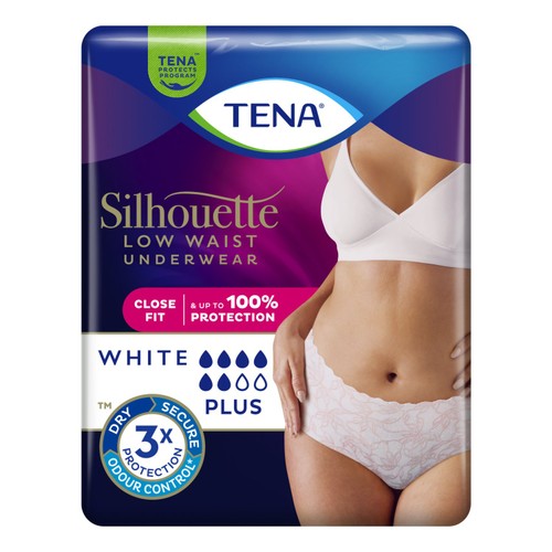 Tena Silhouette Incontinence Pants White Large  thumbnail 2