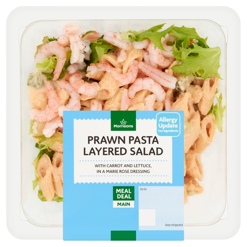 Morrisons Prawn Pasta Layered Salad thumbnail 2