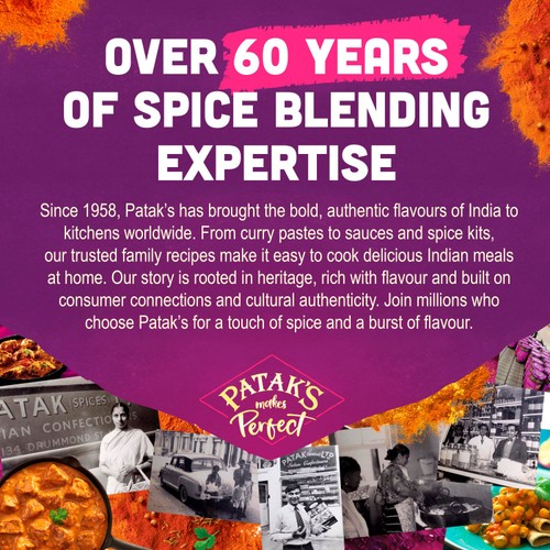 Patak's Tikka Masala Indian Curry Sauce Meal Kit 270g thumbnail 2