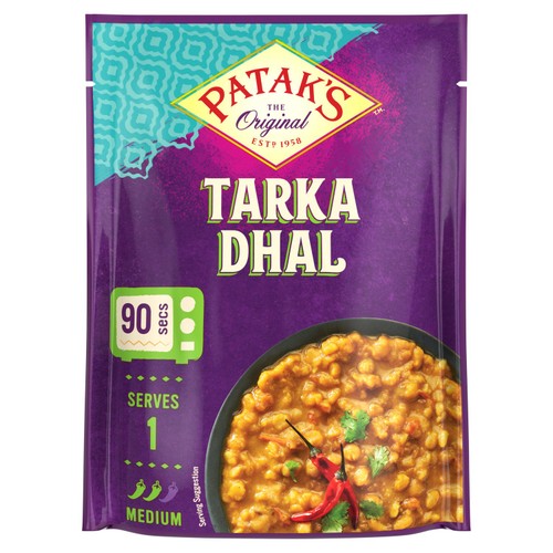 Patak's Indian Tarka Dhal Microwave Ready Meal 270g