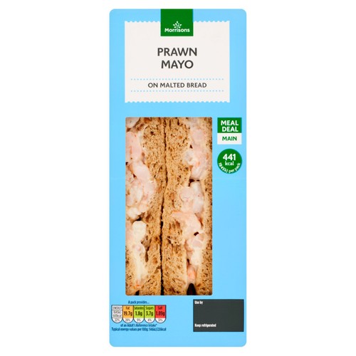 Morrisons Prawn Mayo Sandwich thumbnail 2