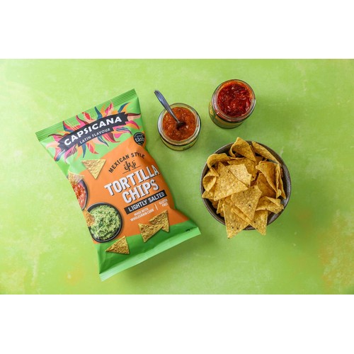 Capsicana Mexican Tortilla Chips Lightly Salted Crisps 170g thumbnail 4