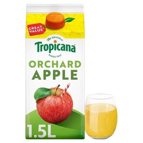 Tropicana Orchard Apple Perfectly Pressed Fruit Juice1.5L