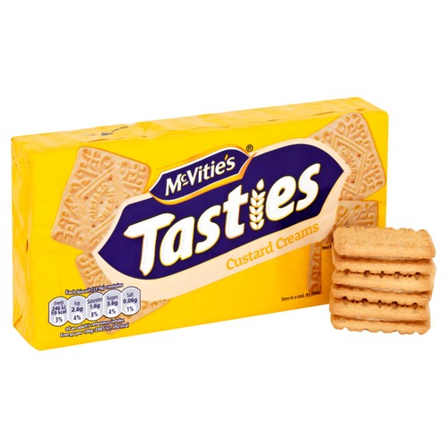 McVitie's Tasties Custard Creams Biscuits thumbnail 2