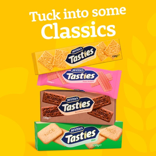 McVitie's Tasties Custard Creams Biscuits thumbnail 5