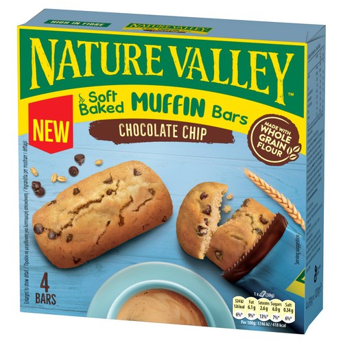 Nature Valley Muffin Bars Chocolate Chip thumbnail 2