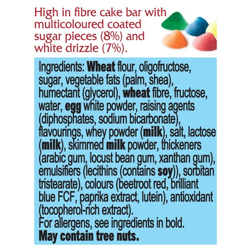 Fibre One Snack Bars Birthday Cake Squares Snack Bars thumbnail 4