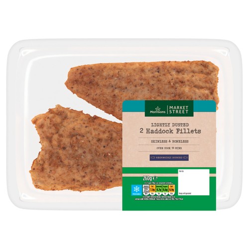 Morrisons Scottish Lightly Dusted Haddock Fillets