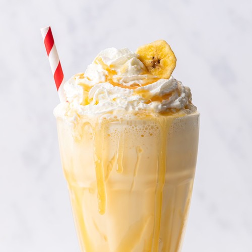 Crusha No Added Sugar Banana Flavour Milkshake Mix 500ml thumbnail 4