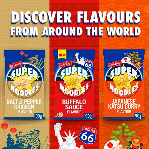 Batchelors American Buffalo Sauce Super Noodles  thumbnail 2