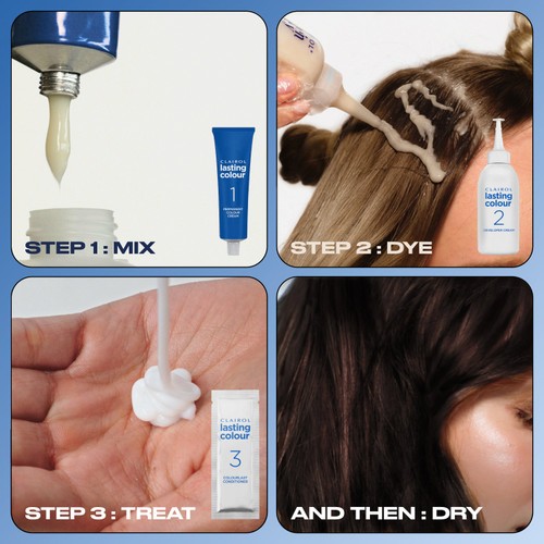Clairol Lasting Colour Permanent Hair Dye 2 Black thumbnail 4