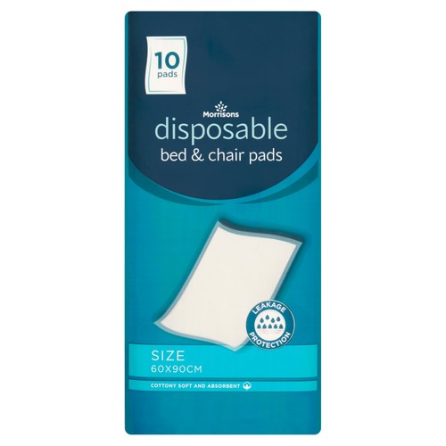 Morrisons Protective Incontinence Bed & Chair Mats 60 x 90cm  thumbnail 2