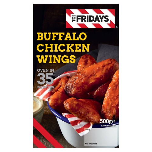 TGI Fridays Buffalo Chicken Wings   500g 