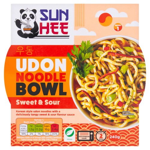 Sun Hee Sweet & Sour Udon Bowl 