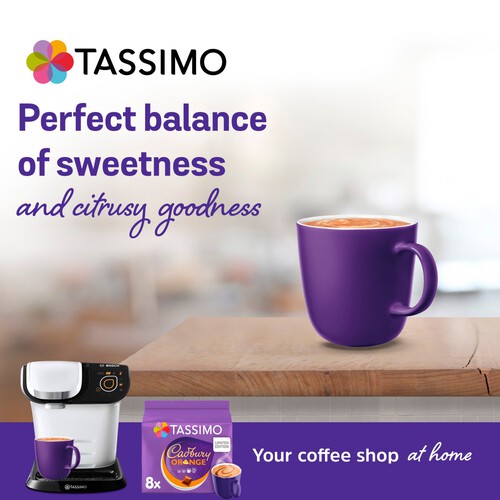 Tassimo Cadbury Orange Hot Chocolate Pods x8 thumbnail 3