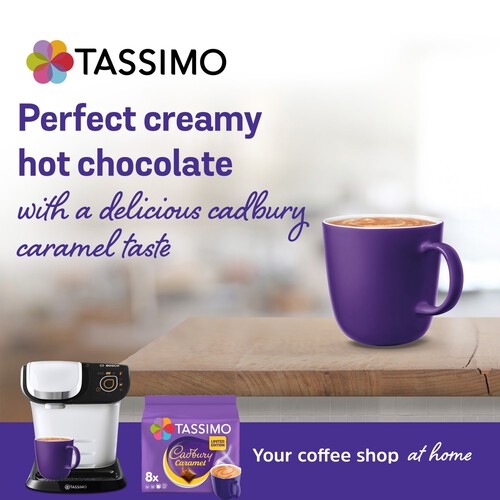 Tassimo Cadbury Caramel Hot Chocolate Pods x8 thumbnail 3