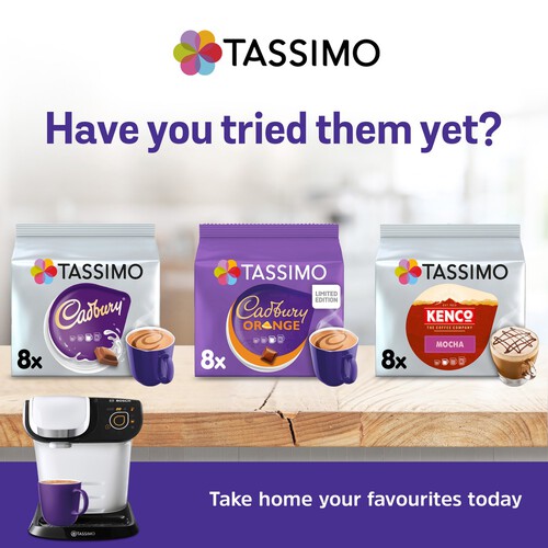 Tassimo Cadbury Caramel Hot Chocolate Pods x8 thumbnail 4
