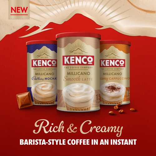 Kenco Millicano Speciality Tin Latte 220g thumbnail 5